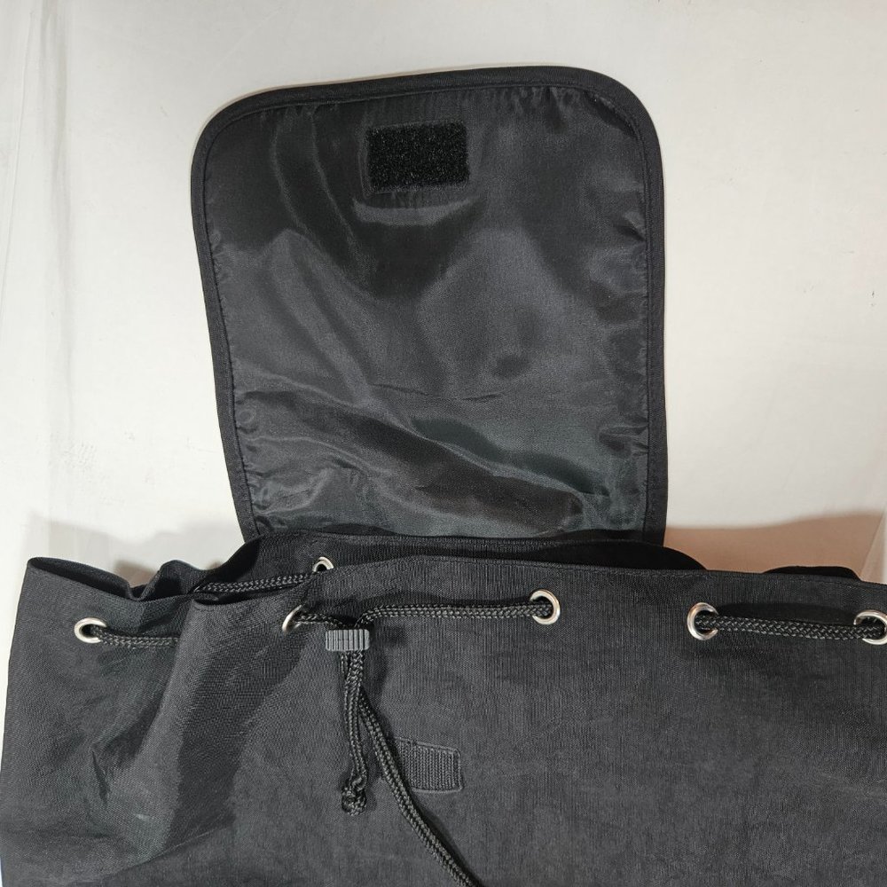 Walt Disney World Drawstring Backpack Black With … - image 3